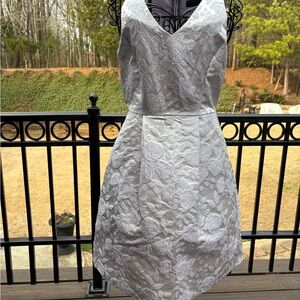 Lavender & Pink Sleeveless V-Neck Sundress